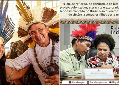 Wellington Dias e Regina Sousa 