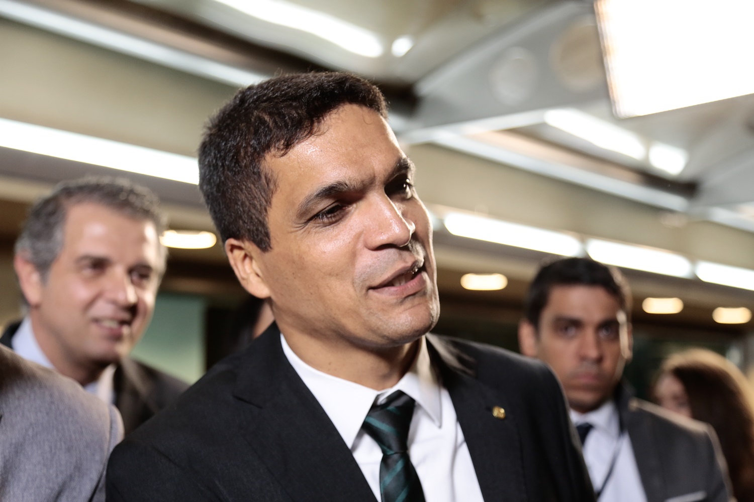 Cabo Daciolo durante debate na Band