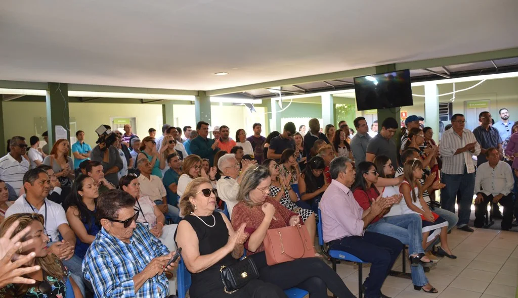 Posse aconteceu na sede da Secretaria de Saúde