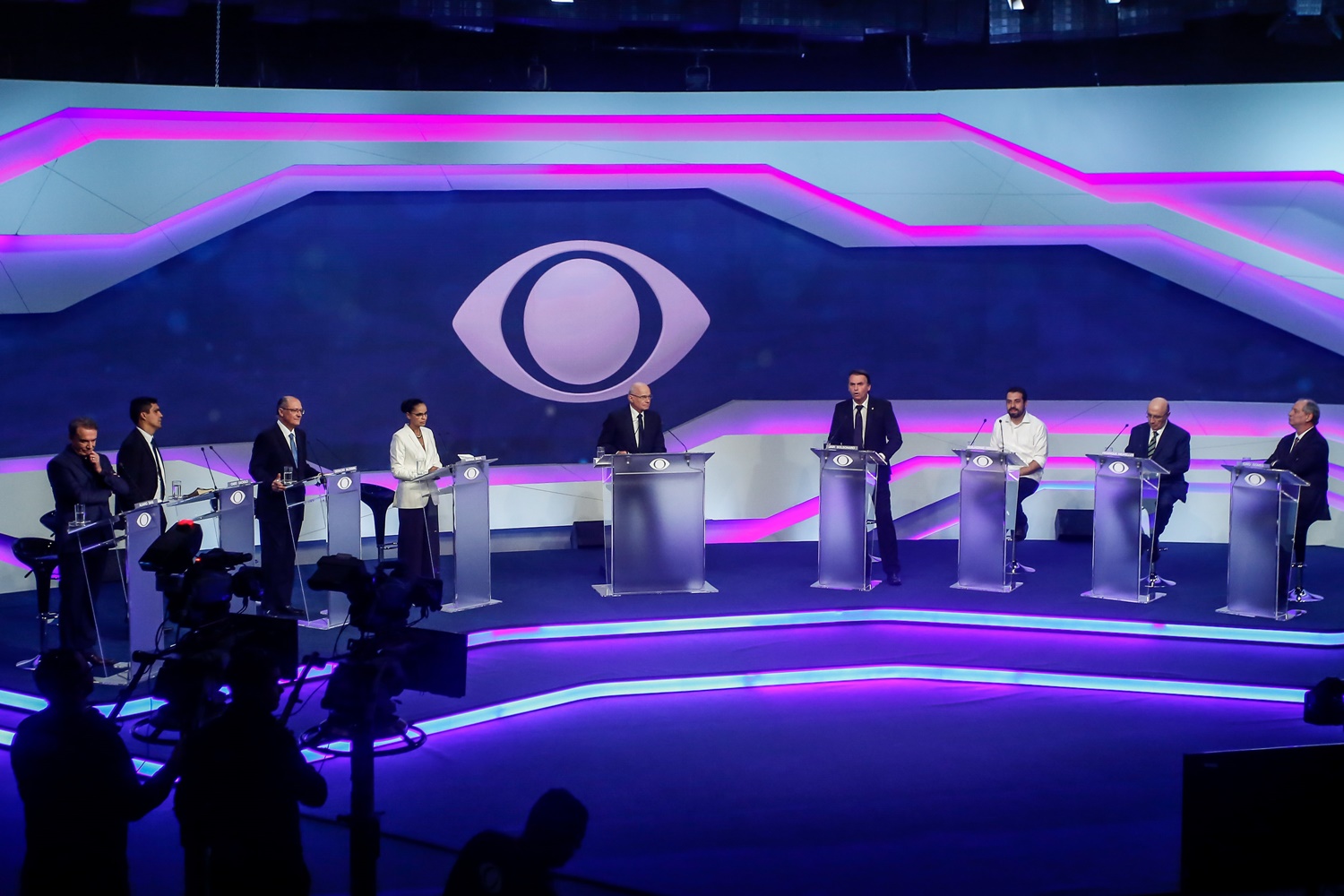 Primeiro debate entre candidatos a Presidência da República