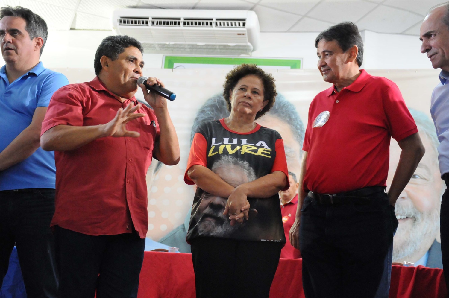 Cícero Magalhães durante evento 