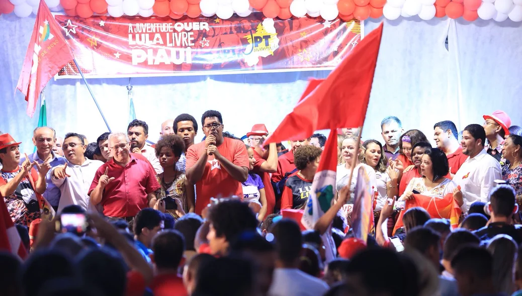 Evento Juventude quer Lula Livre realizado na Vila Irmã Dulce