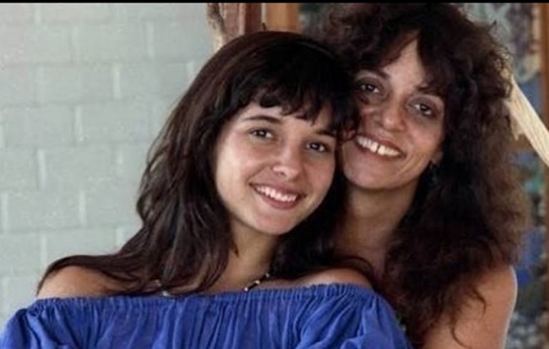 Glória Perez e a filha