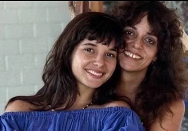 Glória Perez e a filha