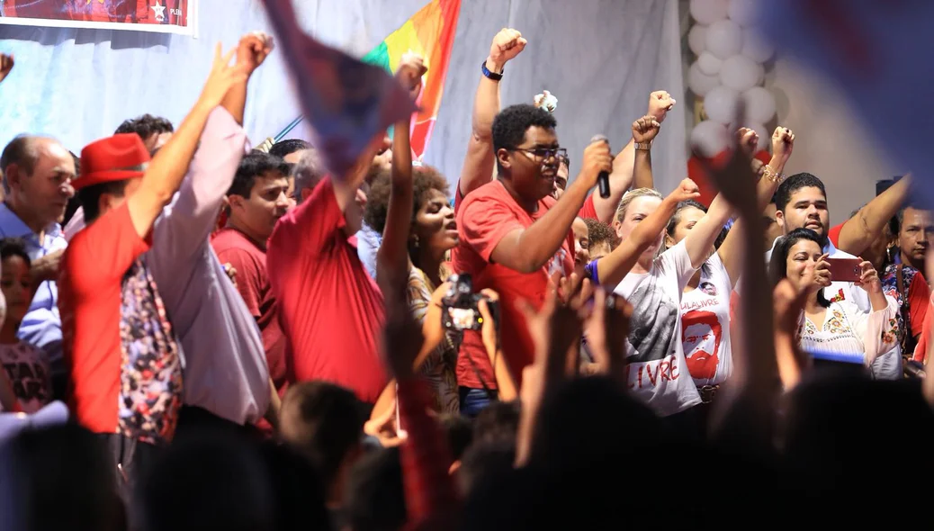 Juventude quer Lula Livre foi realizado na Vila Irmã Dulce