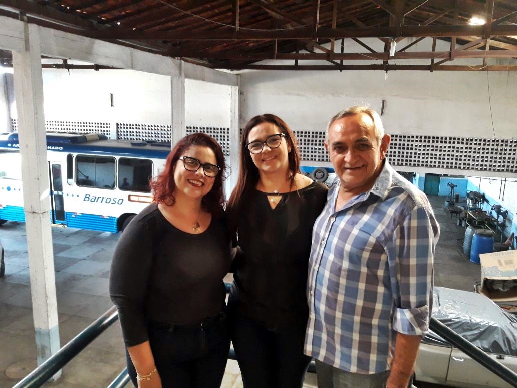 Patrícia Leal se reuniu com representantes da empresa Barroso 
