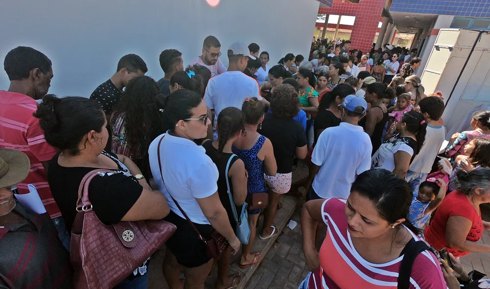 Atendimentos em Altos durante o Programa Saúde e Cidadania