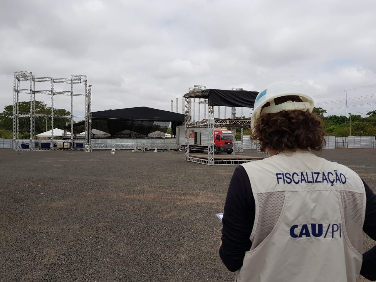 Fiscalização na Arena Chevrolet