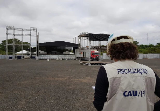 Fiscalização na Arena Chevrolet