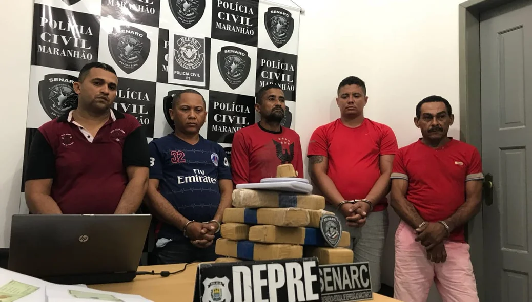Ação da Polícia Civil prendeu quadrilha especializada em tráfico de drogas