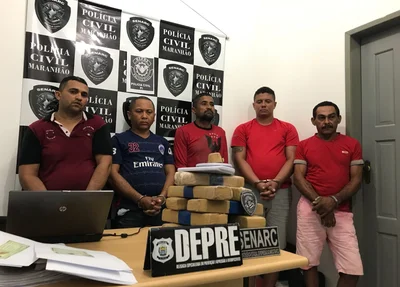 Ação da Polícia Civil prendeu quadrilha especializada em tráfico de drogas