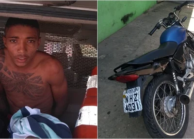 Caio preso após assalto na zona sudeste 