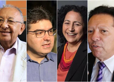 Dr. Pessoa, Luciano Nunes, Maria Sueli e Romualdo Seno