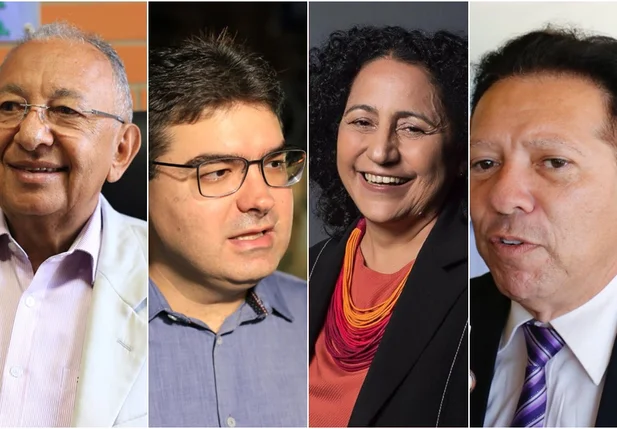 Dr. Pessoa, Luciano Nunes, Maria Sueli e Romualdo Seno