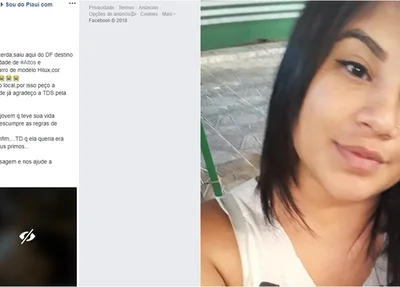 Em publicação no Facebook, familiar busca ajuda para identificar motorista do carro.jpg