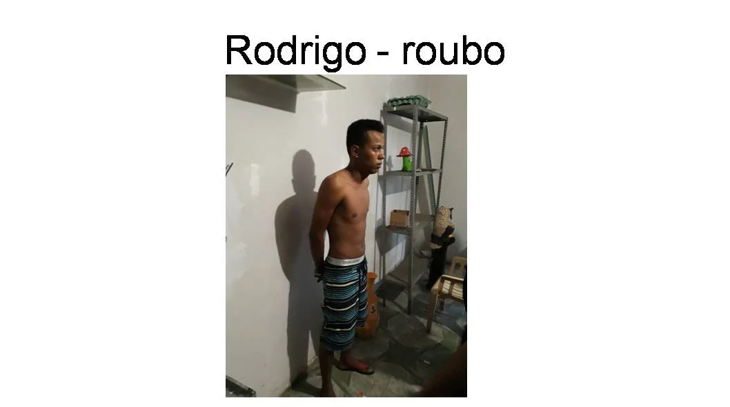 Rodrigo, acusado de roubo