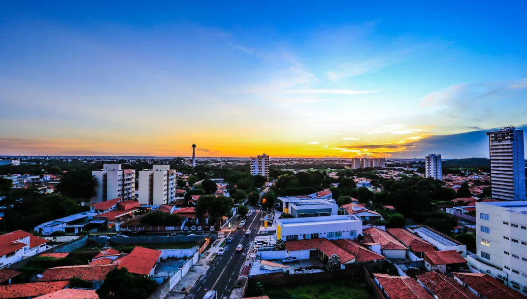 Final de tarde em Teresina Piauí 