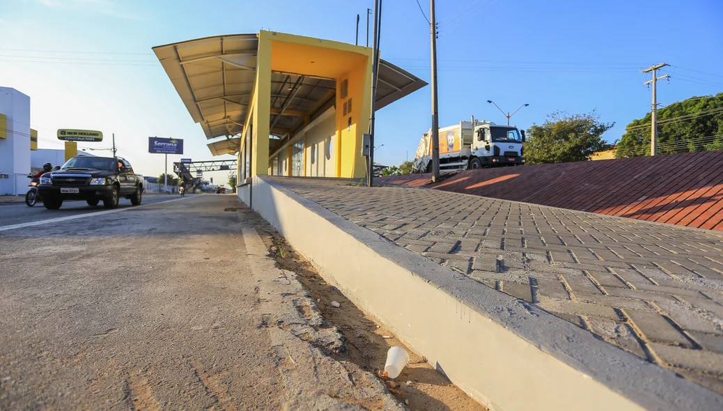 Construção de estação de transbordo 