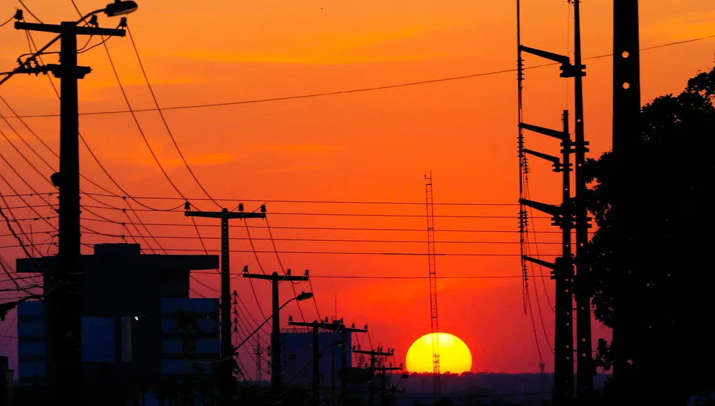 Pôr do sol em Teresina
