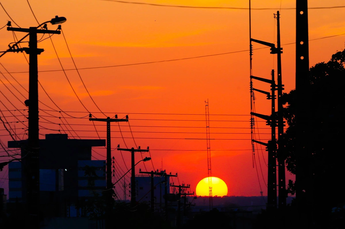 Pôr do sol em Teresina