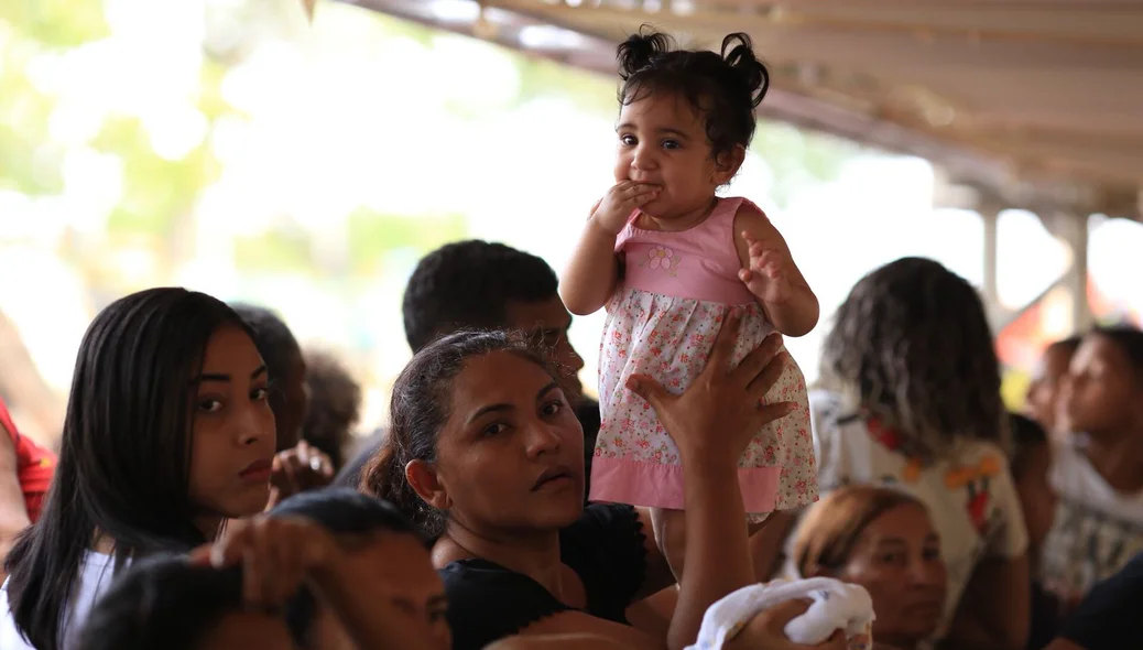 Populares em evento no aniversário de Teresina