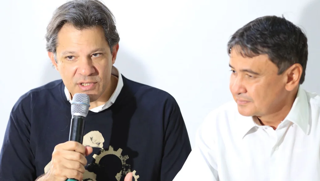 Fernando Haddad e Wellington Dias 
