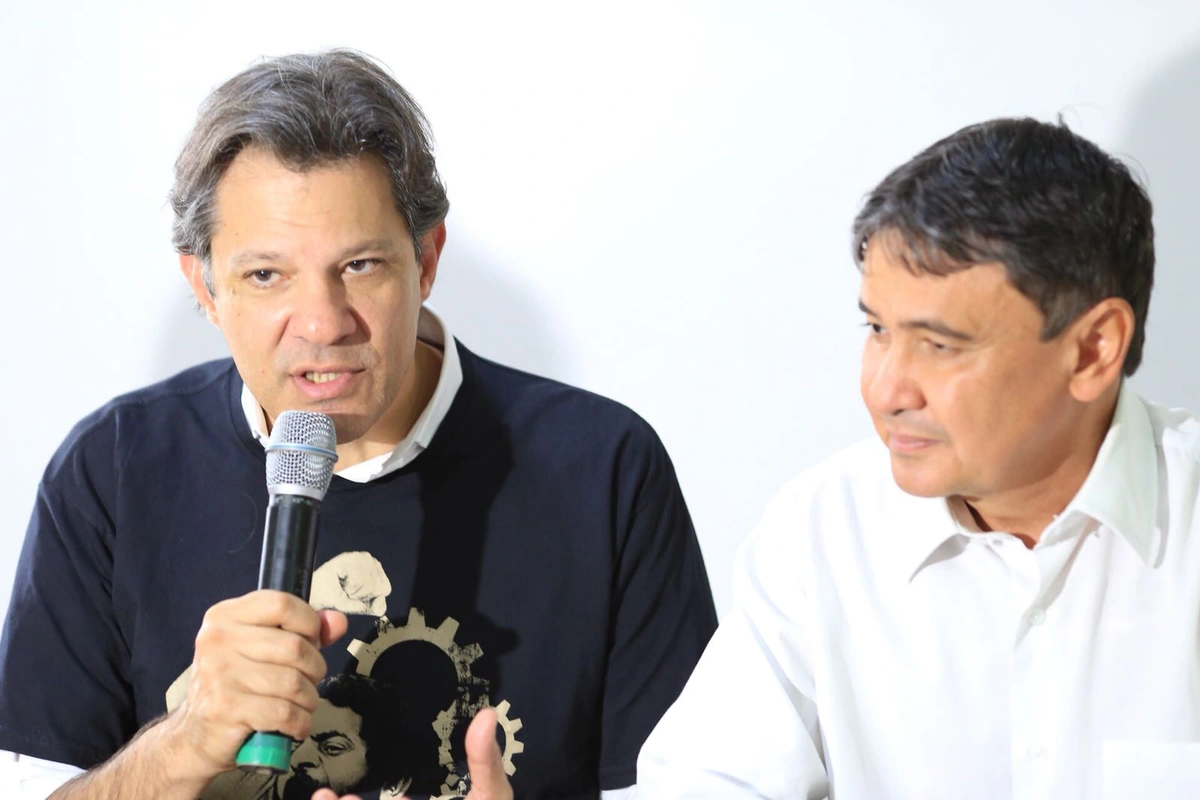 Fernando Haddad e Wellington Dias 
