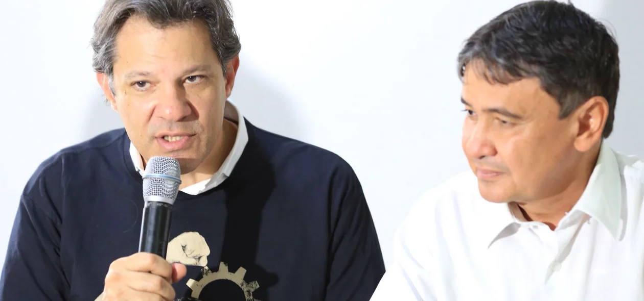 Fernando Haddad e Wellington Dias 
