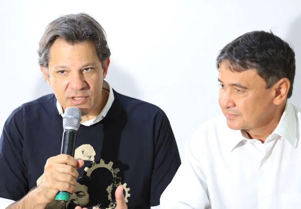 Fernando Haddad e Wellington Dias 