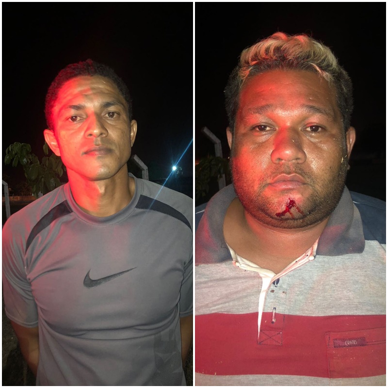 Presos pela polícia