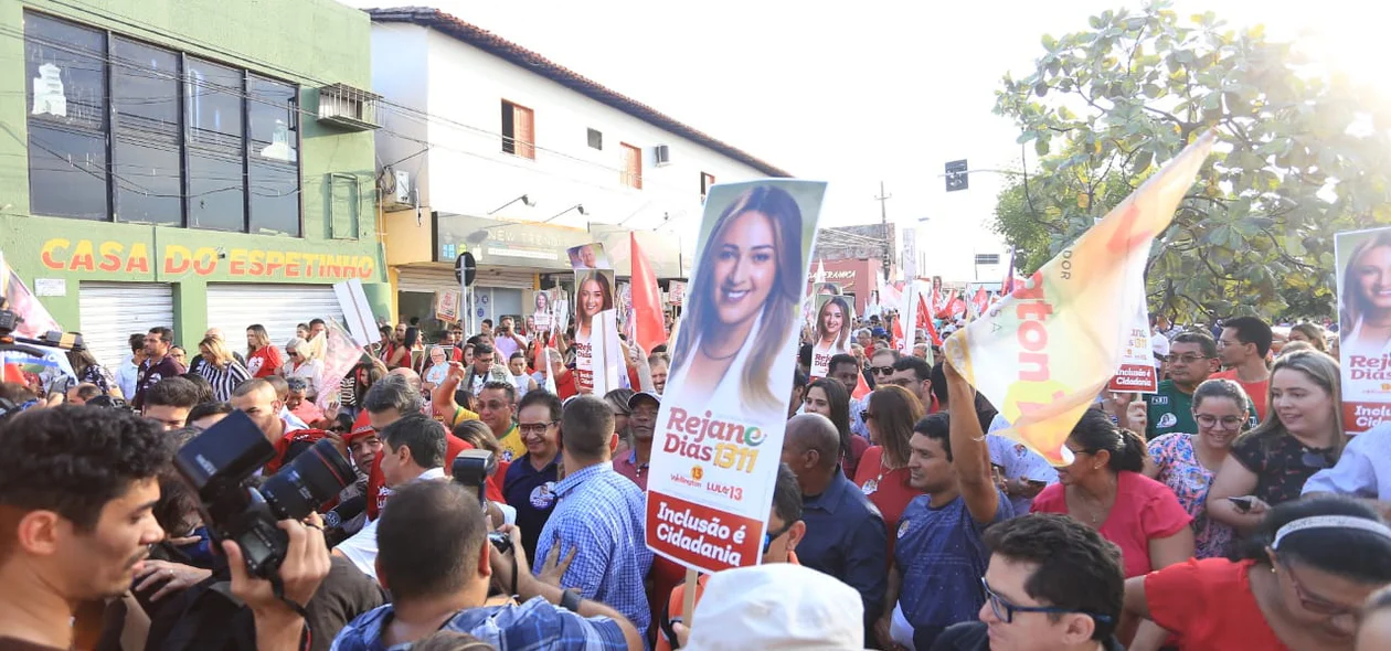 Simpatizantes do PT e outras agremiações
