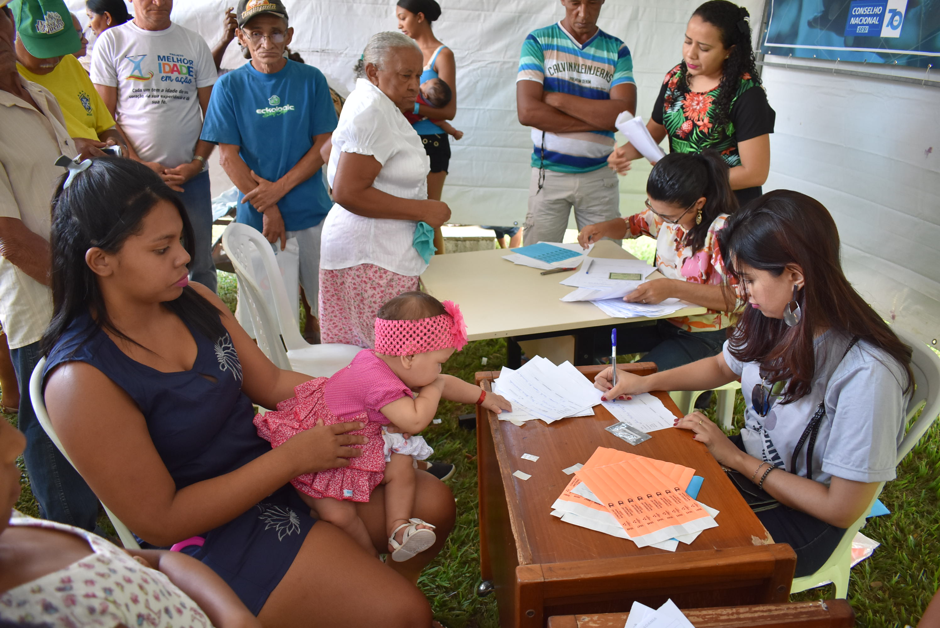 Ação na Feira da Cidadania em Beneditinos