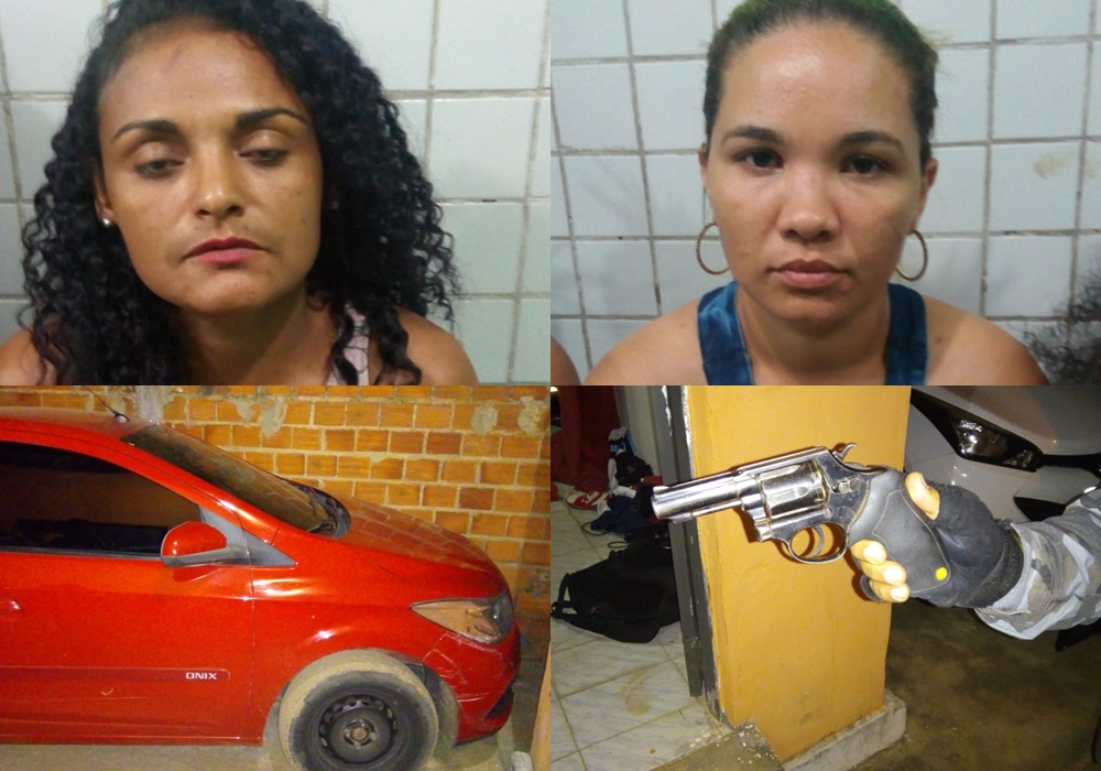 Mulheres são presas por cometerem arrastão em casa da zona leste