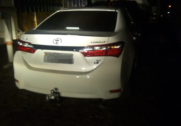 Veículo recuperado pela Polícia Militar do Piauí