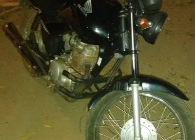 Motocicleta roubada 