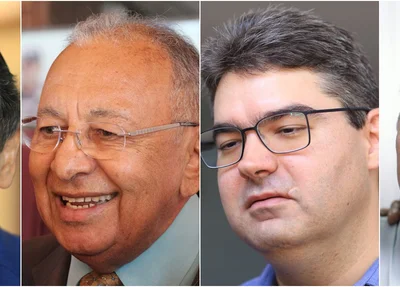 Wellington Dias, Dr. Pessoa, Luciano Nunes e Elmano Férrer