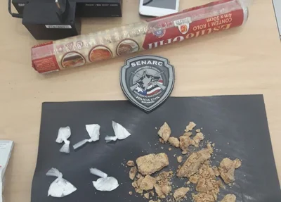 Material apreendido com adolescente de 17 anos