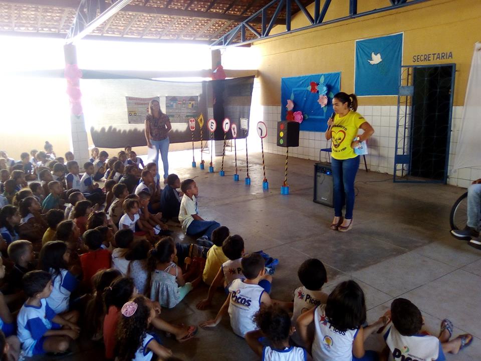 Ação de educação no trânsito em Picos