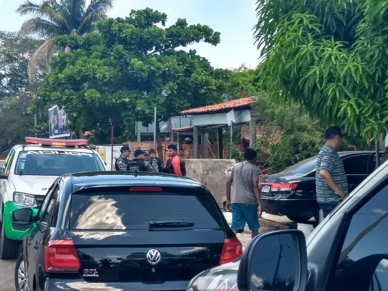 Os acusados foram encaminhados para a Central de Flagrantes de Teresina