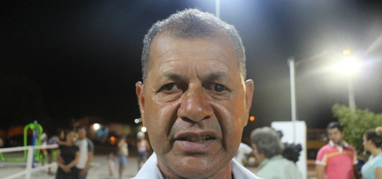 Irmão Gilvan, presidente da associação de moradores do Prado Júnior