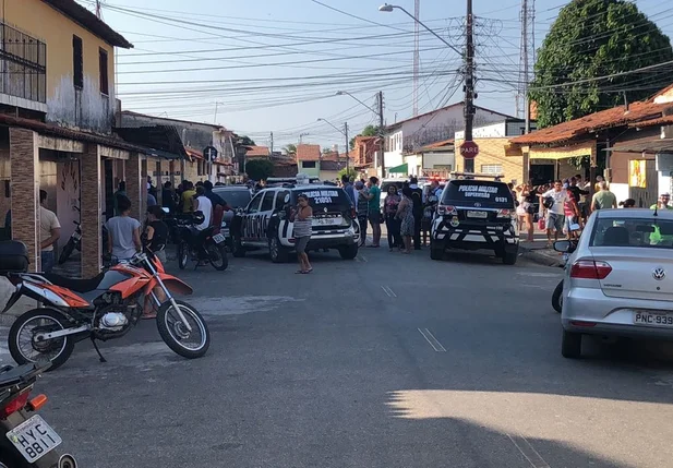 Local do crime em Fortaleza