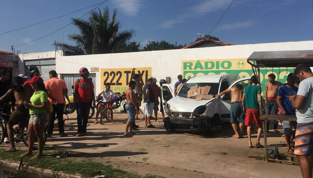 Os acidente foi por volta de 15h