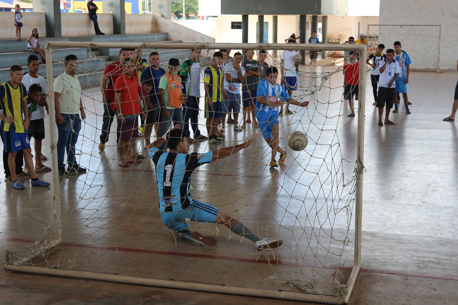 Torneio de Futsal realizado durante as comemorações do aniversário de Coca