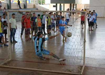Torneio de Futsal realizado durante as comemorações do aniversário de Coca