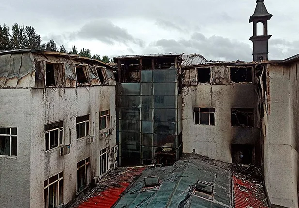 Incêndio na China