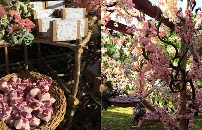 Decoração do casamento