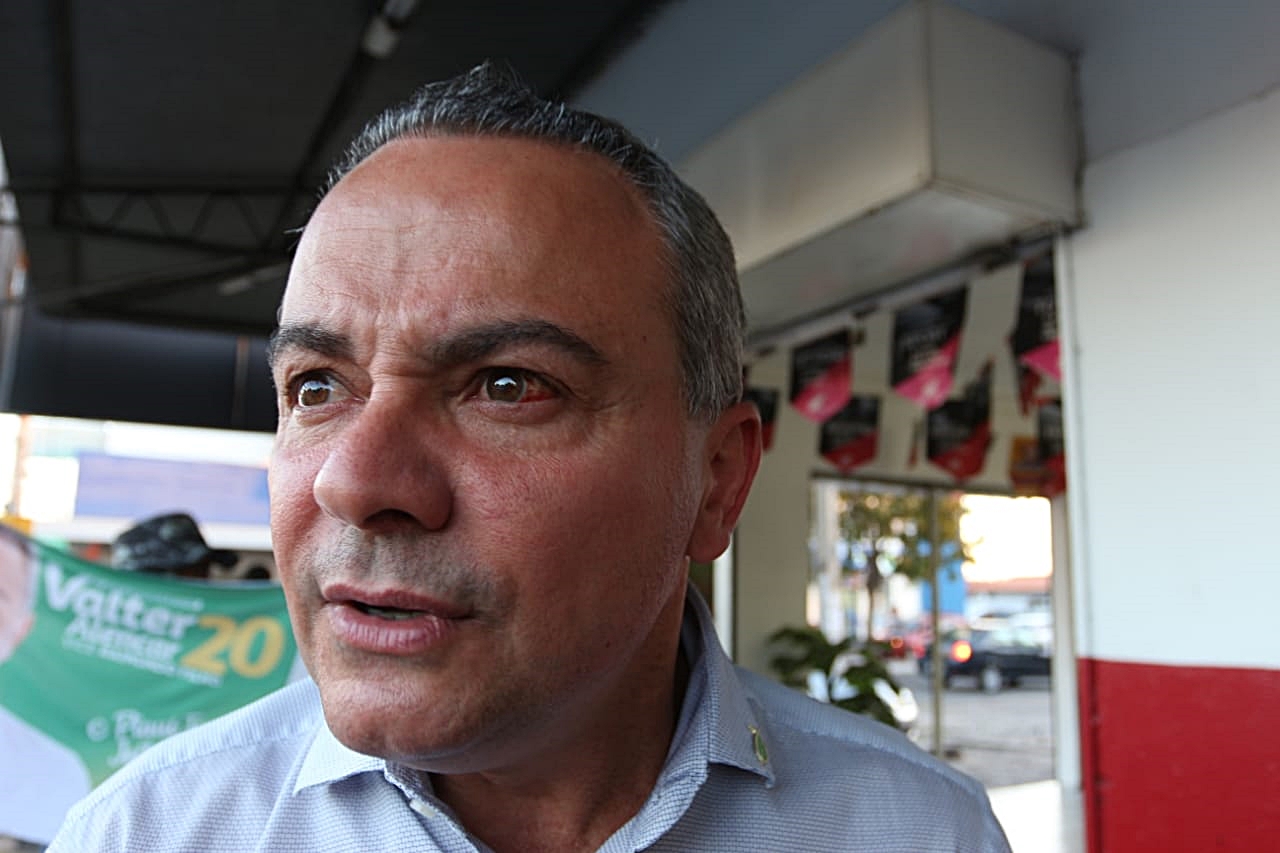 Candidato Valter Alencar em entrevista ao GP1