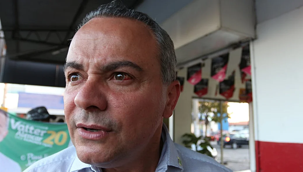 Candidato Valter Alencar em entrevista ao GP1