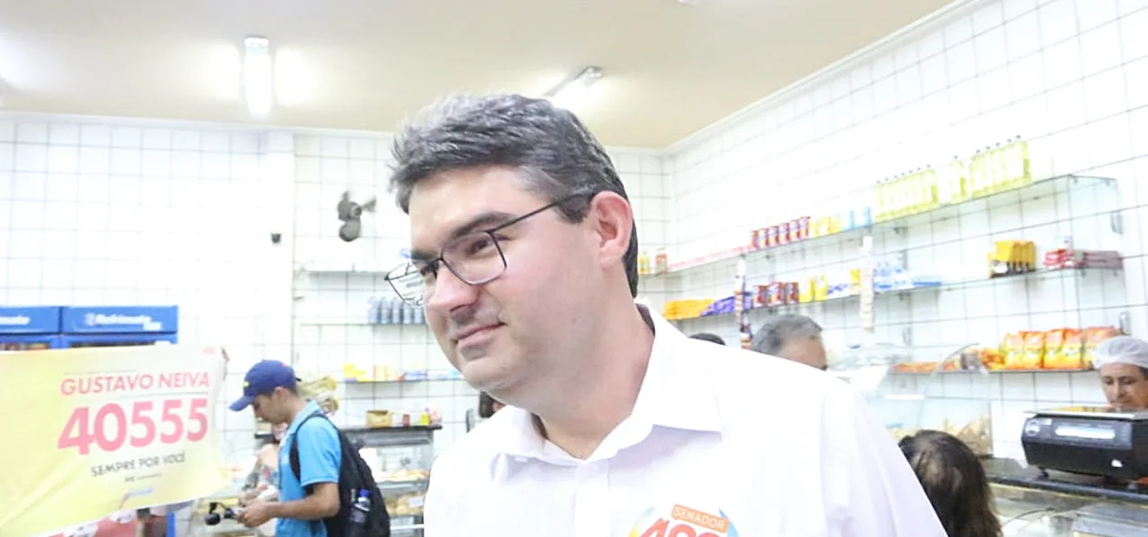 Luciano Nunes foi em estabelecimentos pedindo apoio aos populares