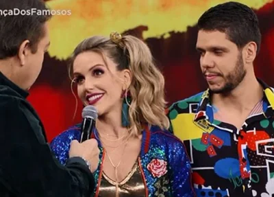 Mariana Ferrão durante o quadro Dança dos Famosos 